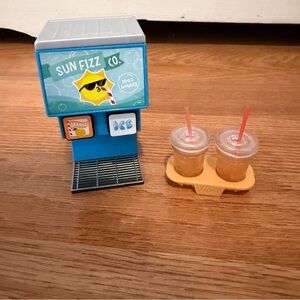 Miniverse Orange Soda Machine